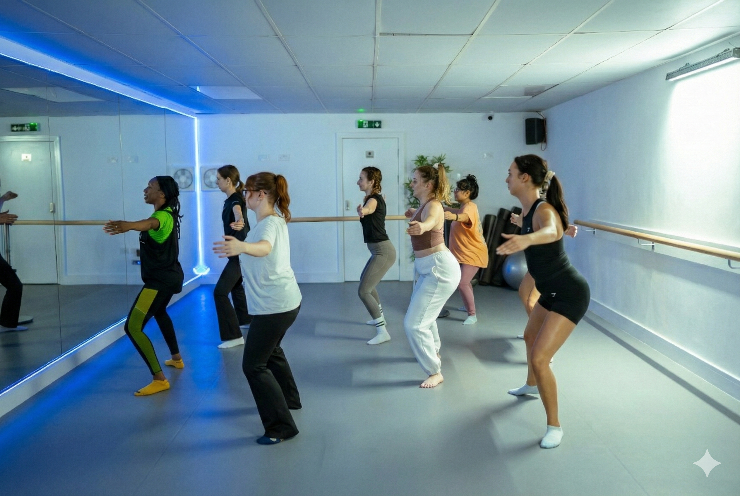 Barre class at Energie Wellness Centre Archway