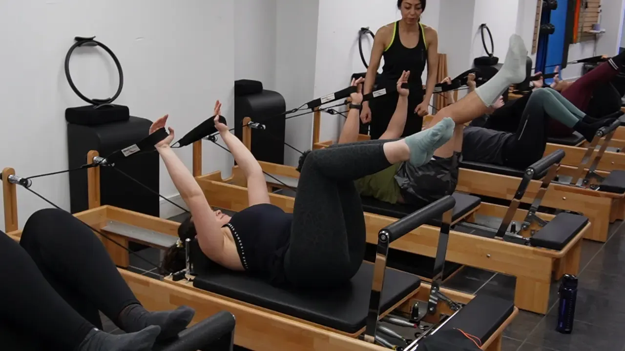 Intermediate class in session at Energie Wellness Centre